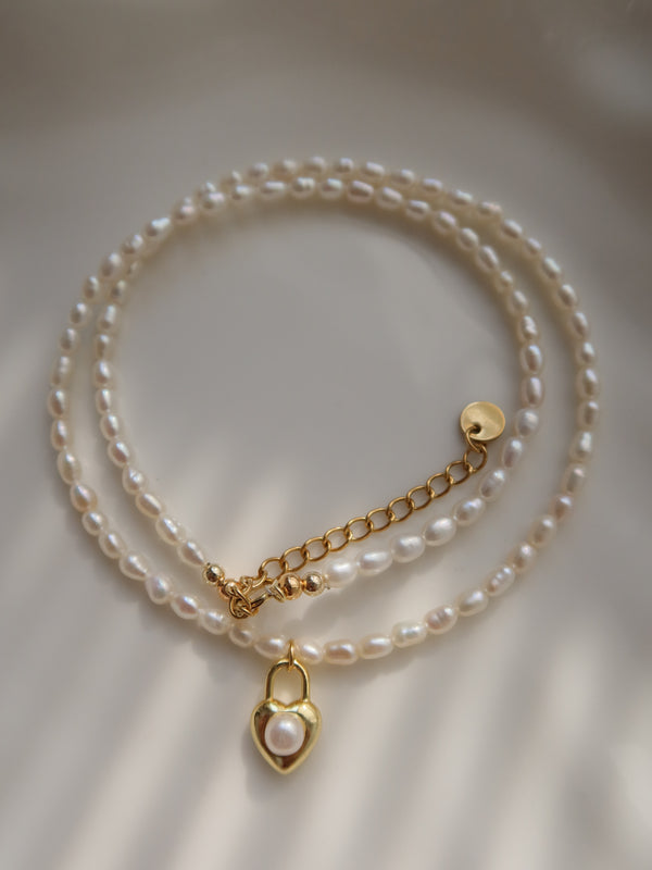 Trip Pearl Necklace