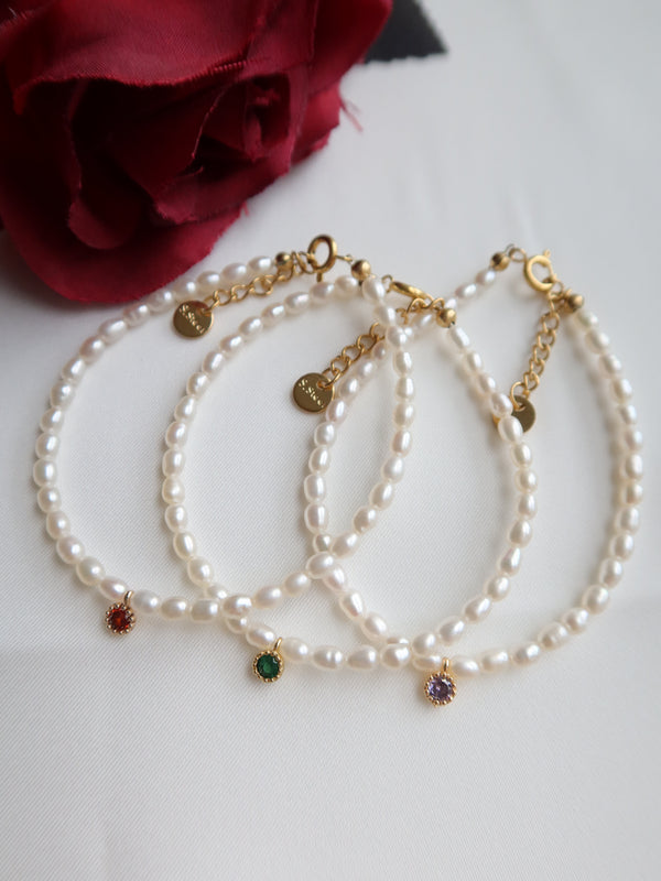 Stack Pearl Bracelet