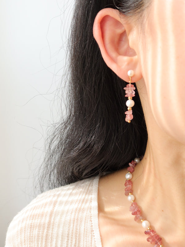 Reason Pearl Necklace Earring Bracelet